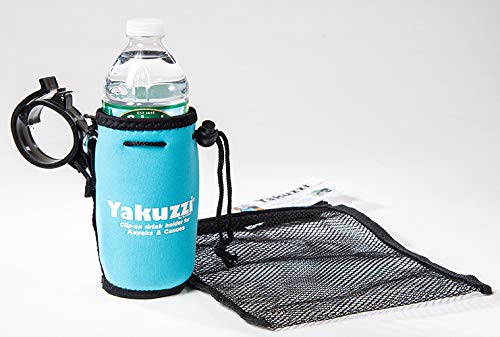 Yakuzzi Kayak Drink/Cup Holder, Accessories for Kayaks and Canoes (Light Blue)