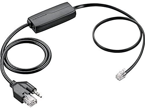 Plantronics APD-80 Electronic Hook Switch Adapter (87327-01),Black