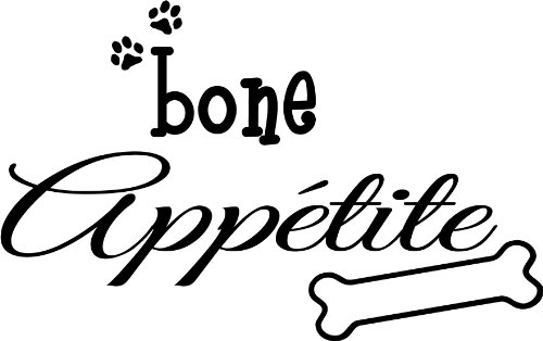 Bone Appetite Cute Puppy Dog Wall Art Wall Sayings