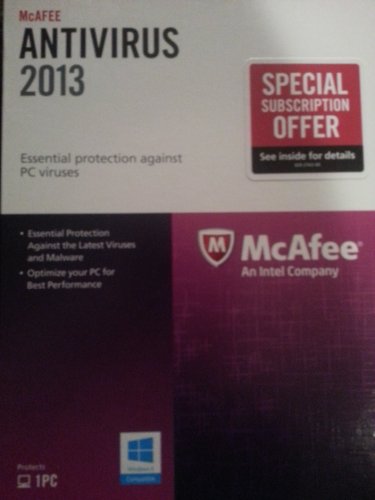 McAFEE Antivirus 2013