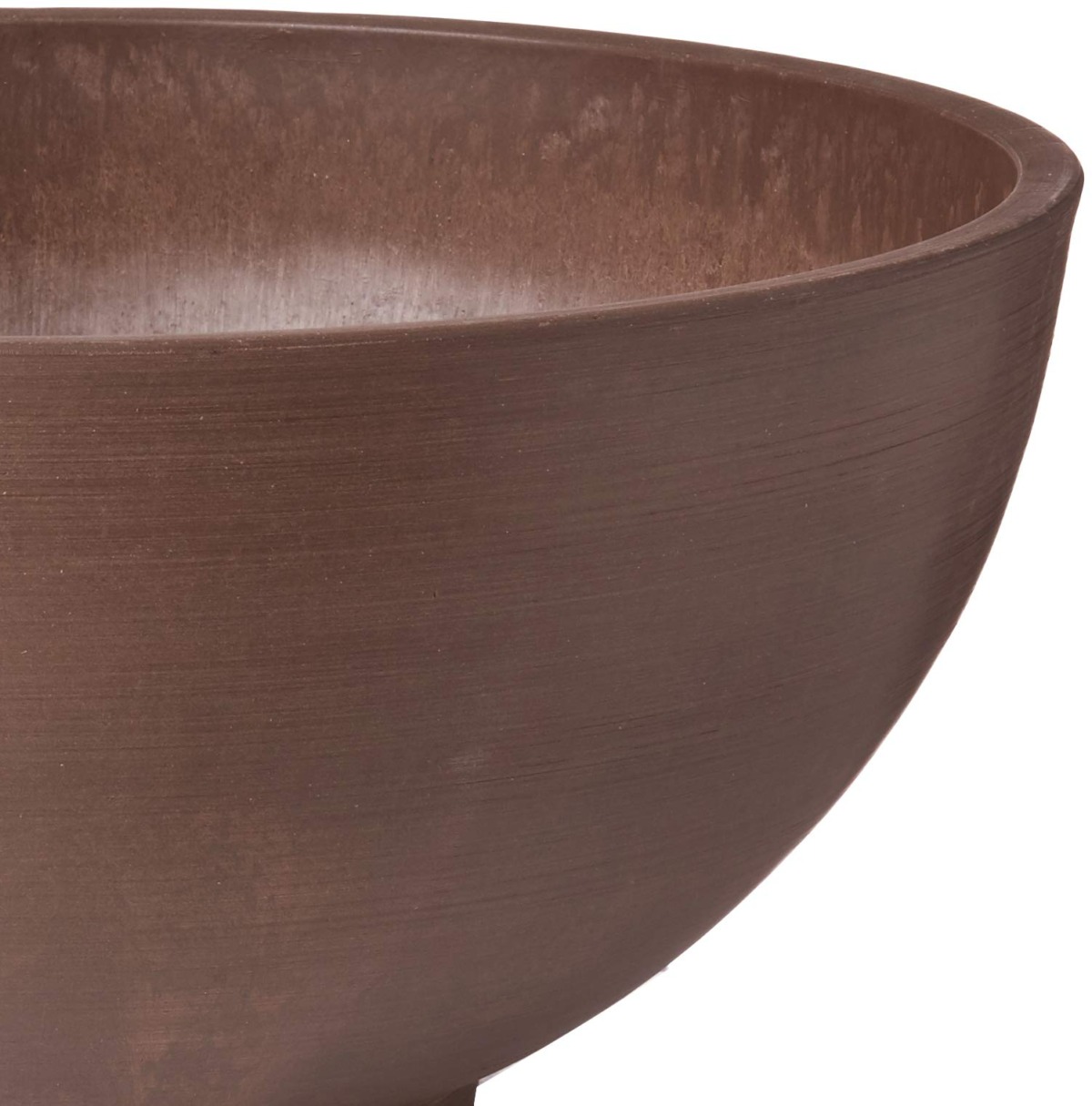 Arcadia Garden Products PSW K40C Simplicity Round Bowl, 16 by 8-Inch, Chocolate | The Storepaperoomates Retail Market - Fast Affordable Shopping