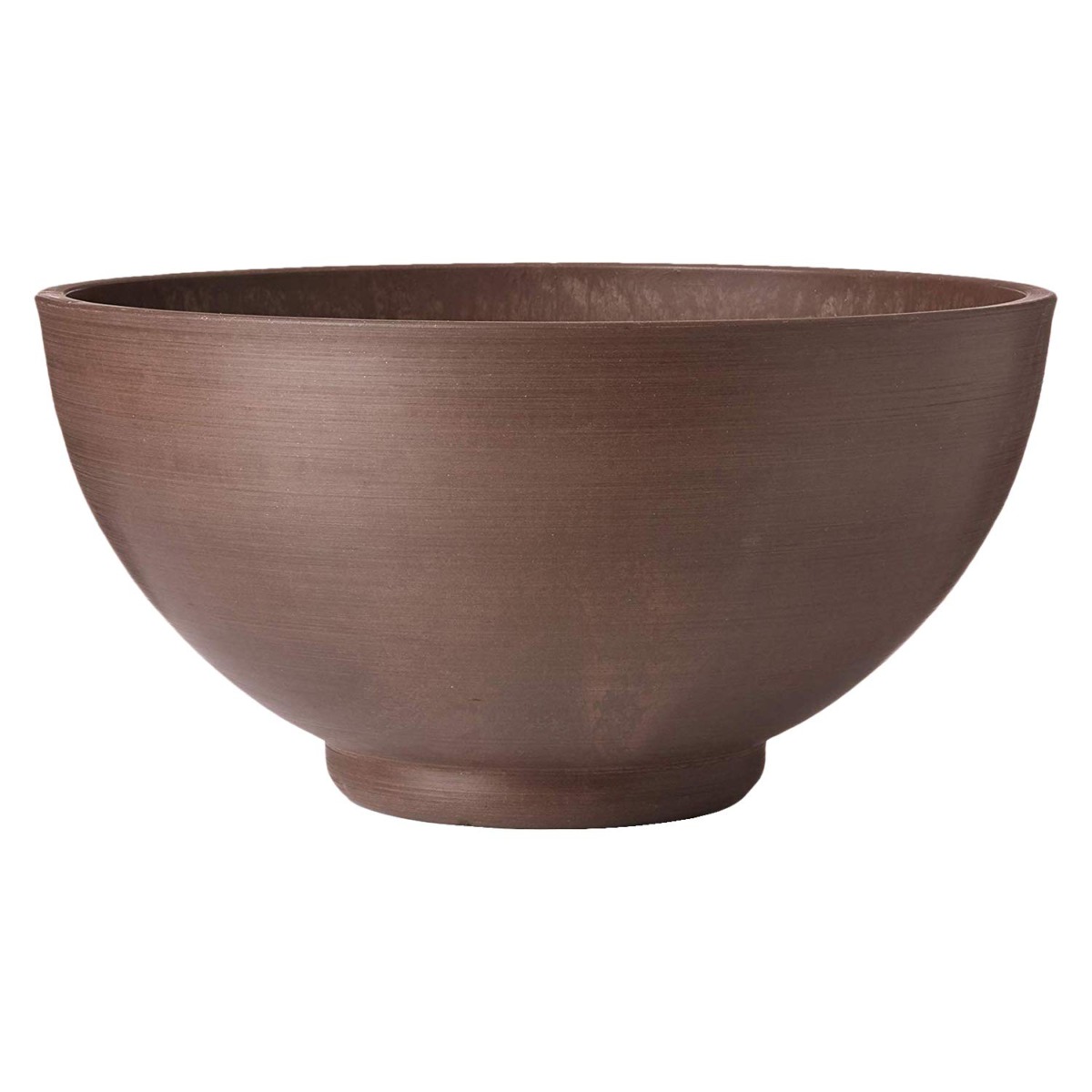 Arcadia Garden Products PSW K40C Simplicity Round Bowl, 16 by 8-Inch, Chocolate | The Storepaperoomates Retail Market - Fast Affordable Shopping