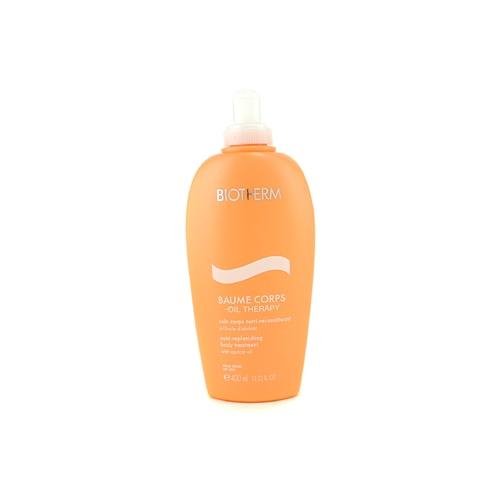 Biotherm Body Care 13.52 Oz Oil Therapy Baume Corps Nutri-Replenishing Body Treatment With Apricot Oil (For Dry Skin) For Women