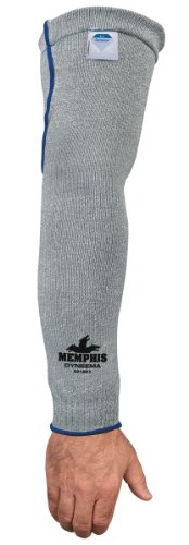 MCR Safety 9318D7 Memphis 7 Gauge Dyneema Sleeve, Gray, 18-Inch | The Storepaperoomates Retail Market - Fast Affordable Shopping