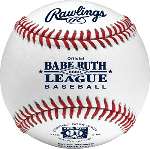 Rawlings | BABE RUTH LEAGUE Baseballs | Tournament Grade | RBRO | Youth/14U | 12 Count