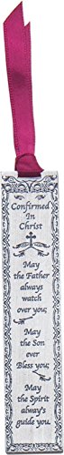 Cathedral Art (Abbey & CA Gift) Confirmation Metal Bookmark – Confirmed in Christ Metal Bookmark, 3 ½”