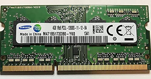 Samsung ram Memory 4GB (1 x 4GB) DDR3 PC3-12800,1600MHz, 204 PIN, SODIMM for laptops