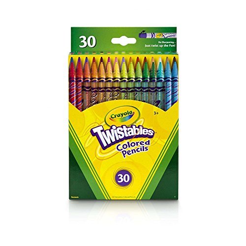 Crayola Twistables Colored Pencils Pack of 30 [Pack of 2 ]
