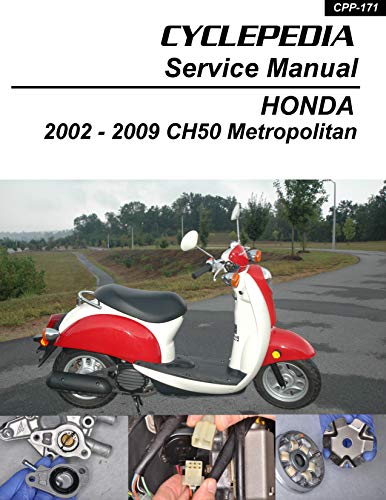 2002-2009 Honda CHF50 Metropolitan Service Manual