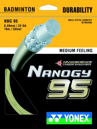 YONEX Badminton String Nanogy_95 Medium Feeling