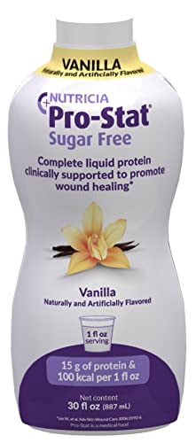 Pro-Stat Concentrated Liquid Protein Medical Food – Vanilla Flavor, 30 Fl Oz Bottle
