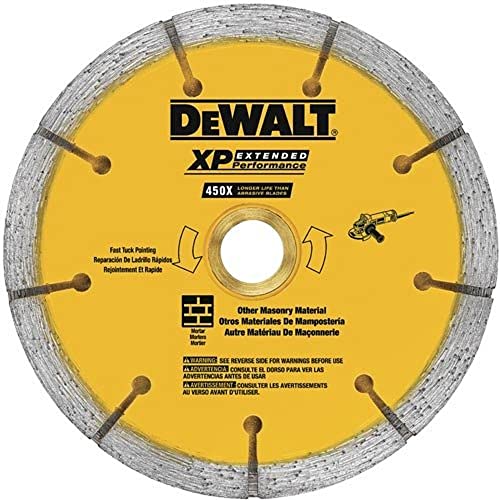 DEWALT DW4740S 0.250 XP Sandwich Tuck Point Blade, 4-1/2-Inch