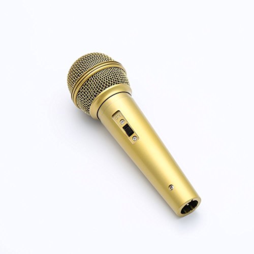 The Cosplay Company Gold Microphone