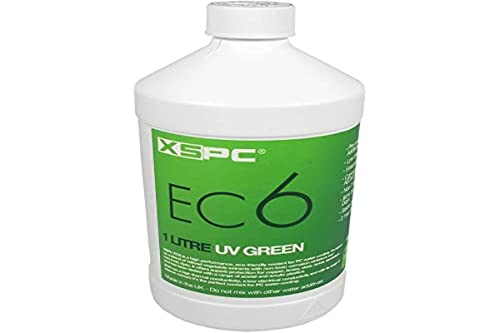 XSPC EC6 High Performance Premix Coolant, 1000 mL, Green UV