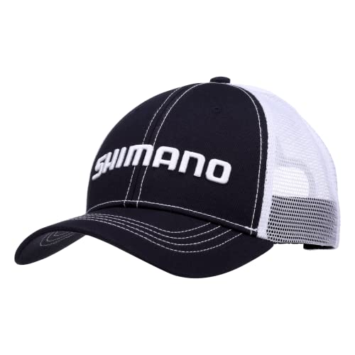Shimano Smokey Trucker Hat, Navy, OSFM
