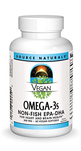 Source Naturals Vegan Omega-3s Epa-Dha 300mg – 60 Softfgels