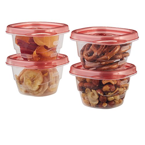 Rubbermaid – Mini Food Storage Containers, (0.5 Cup), (6 Pack)