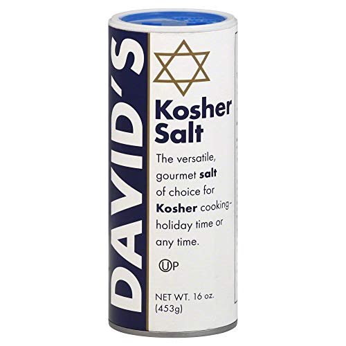 David’s Kosher Salt Canister 16.0 Oz(Pack of 3)