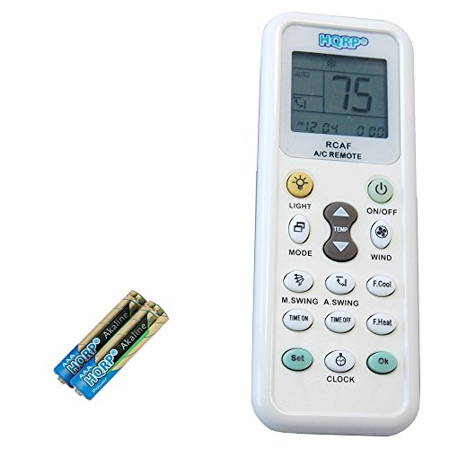 HQRP Universal Remote Control Compatible with LG LW1012CR LW1012ER LW1210HR LW1211ER LW1212ER LW1212HR Air Conditioner