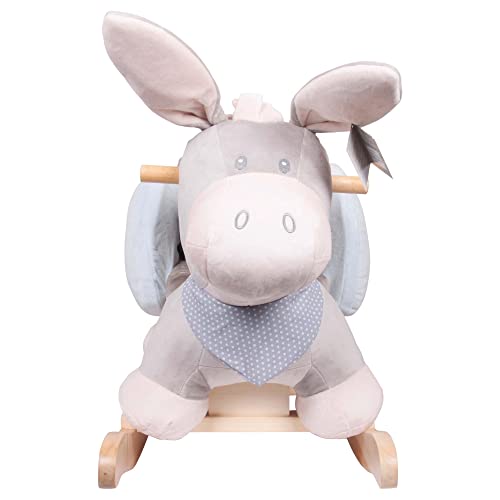 Nattou Rocking Animal for Children, Cappuccino The Donkey, 10-36 Months, 62 x 32 x 50 cm, Beige, 211505 | The Storepaperoomates Retail Market - Fast Affordable Shopping