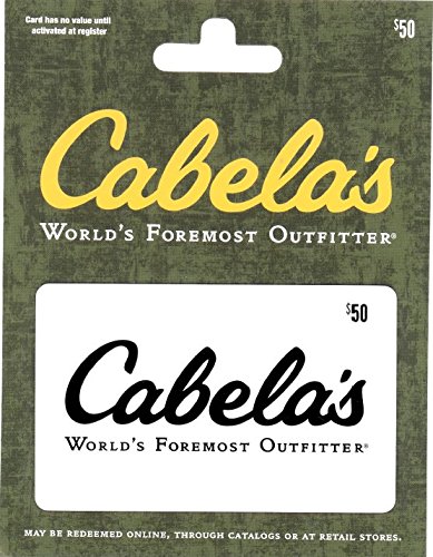 Cabelas $50 Gift Card | The Storepaperoomates Retail Market - Fast Affordable Shopping