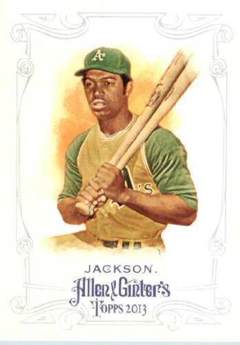 2013 Topps Allen and Ginter Trading Card # 150 Reggie Jackson Oakland Athletics