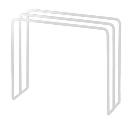 Yamazaki Dish Home Dishcloth Hanger | Steel | Towel Holder, One Size, White