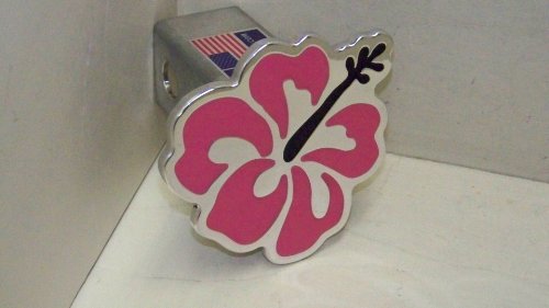 Hibiscus Hitch Cover Flower Hitchcover Pink