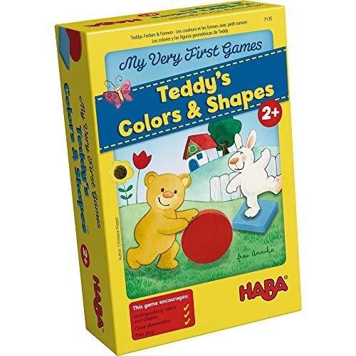 HABA My Very First Games – Teddy’s Colors and Shapes (Made in Germany)