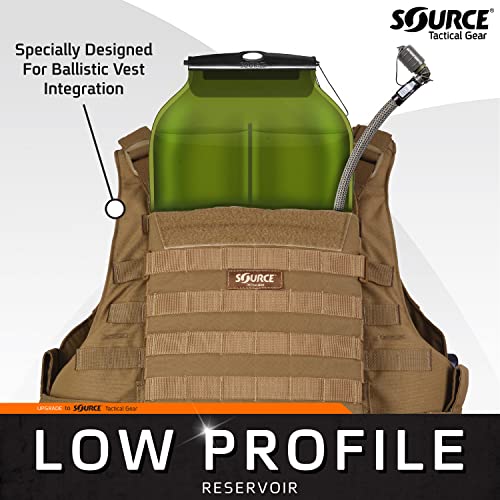 Source Hydration Bladder WLPS Low Profile – 3 Liter (100oz) Water Bladder with High Flow Storm Valve – Featuring All Hydration Technology Advantages | The Storepaperoomates Retail Market - Fast Affordable Shopping