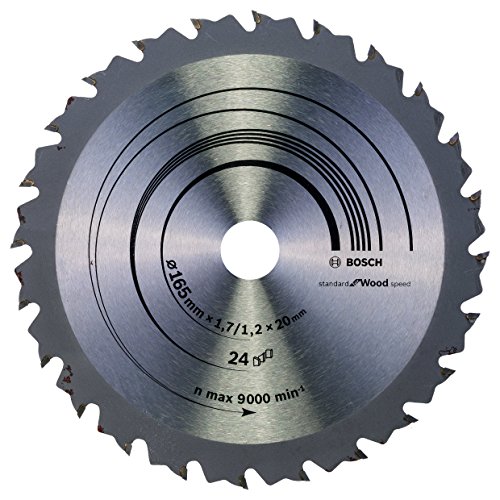 Bosch 2608642601 Circular Saw Blade”Top Precision” Sewoh 6.5inx20mm 24T