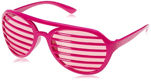 Amscan Slot Eyeglasses, Party Accessory, Pink