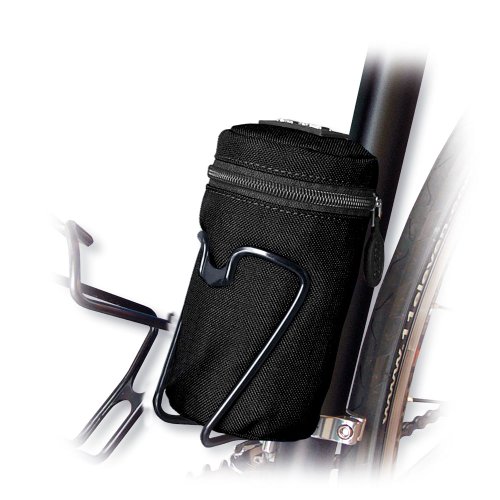 SCICON TUBAG 500 – Cycling Bag – Bottle Cage Bag – Fits in water bottle holder – Durable Nylon – Black