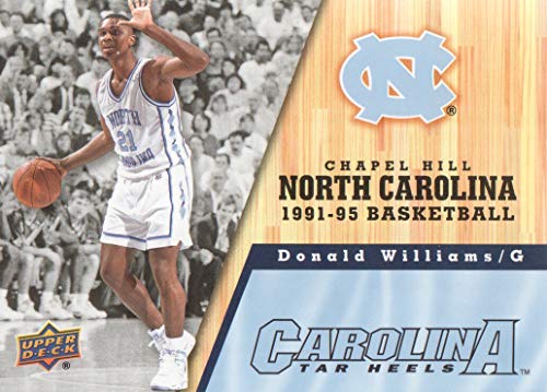 2010-11 Upper Deck North Carolina Basketball #67 Donald Williams Tar Heels