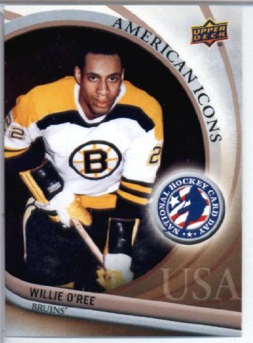 2012 Upper Deck National Hockey Day#12 Willie O’Ree Boston Bruins Hockey Trading Card