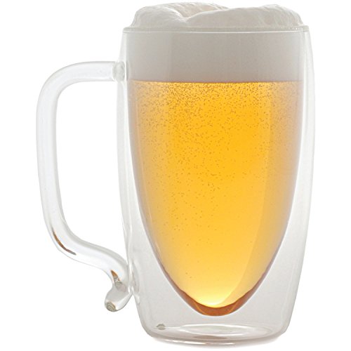 Starfrit 080061-006-0000 17-Ounce Double-Wall Beer Mug, Clear | The Storepaperoomates Retail Market - Fast Affordable Shopping