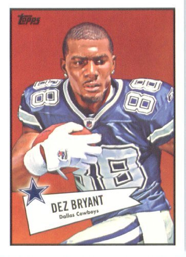 2010 Topps Football Rookie Card #52B-15 Dez Bryant