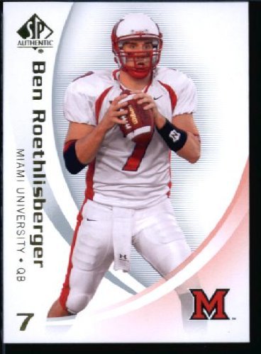 2010 Upper Deck SP Authentic NCAA Football Card #8 Ben Roethlisberger