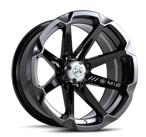 MSA Diesel 14×7 Black Wheel / Rim 4×156 with a 10mm Offset and a 132.00 Hub Bore. Partnumber M12-04756