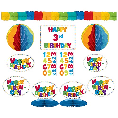 Happy Birthday Boy Add-An-Age Decorating Kit, 1 Pack