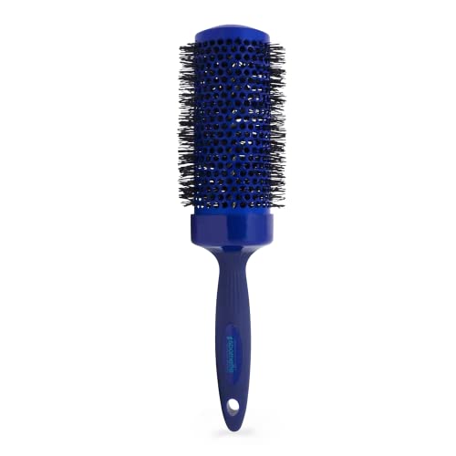 Spornette Long Smooth Operator 3 Inch Round Hair Brush With Ceramic Barrel And Ionic Nylon Bristles For Blow Drying, Blow-outs, Curling, Styling, And Smoothing All Types Of Hair Textures