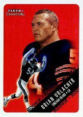 2000 Fleer Tradition #309 Brian Urlacher RC – Chicago Bears (RC – Rookie Card) NFL Football Trading Card