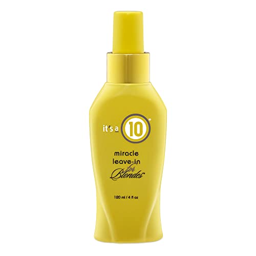 It’s a 10 Haircare Miracle Leave-In for Blondes, 4 fl. oz.