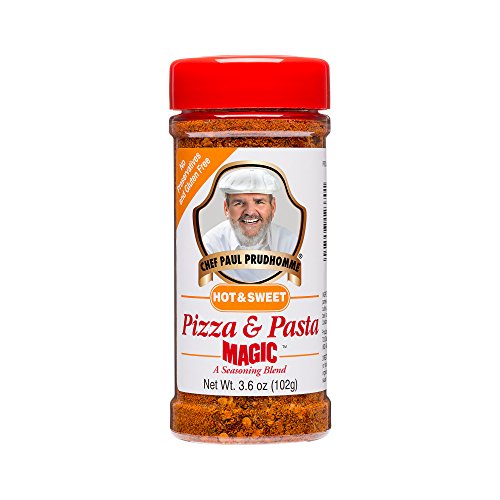 Chef Paul Prudhomme’s Magic Seasoning Blends ~ Pizza & Pasta Magic Hot & Sweet, 3.6-Ounce Bottle