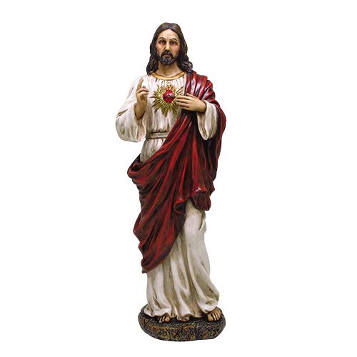 Sacred Heart of Jesus Statue God’s Divine Love for Mankind by Pacific Giftware