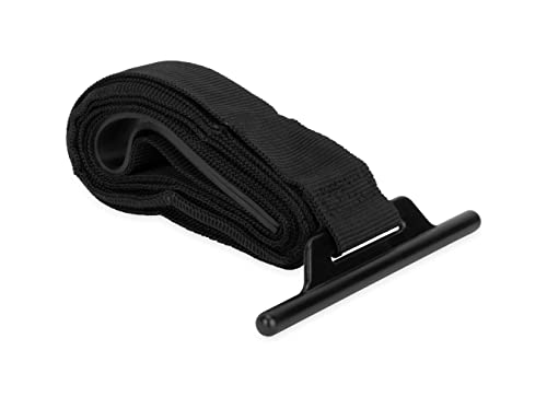 Camco RV Awning Replacement Pull Strap | Convenient Way to Roll Awning Out or Retract Awning | Measures 99-1/4-inches (L) x 1-inch (W) | Black (42505)