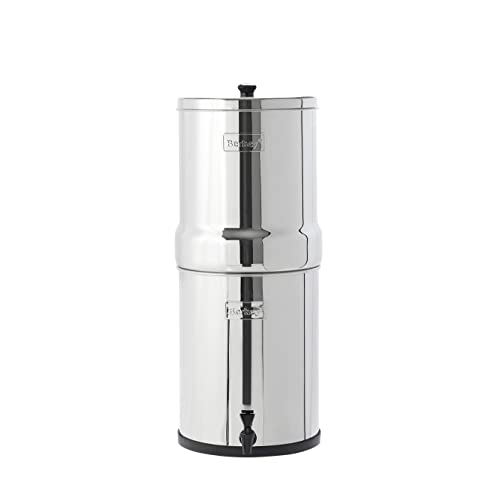 Royal Berkey Gravity-Fed Water Filter with 2 Black Berkey Elements Provides Clean, Refreshing Water at Home, Camping, RVing, Off-Grid, Emergencie
