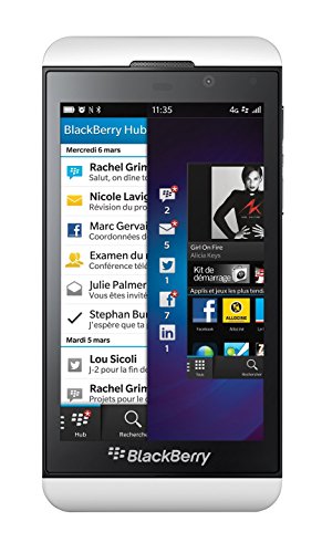 Blackberry Z10 16GB Unlocked GSM 4G LTE Touchscreen Smartphone – White