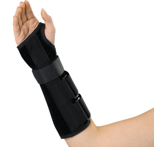 Medline Wrist and Forearm Splints, Medium, 10″, Right Arm