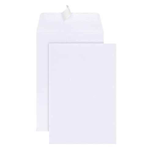 Office Depot Clean Seal(TM) Catalog Envelopes, 6in. x 9in., White, Box Of 250, 77919